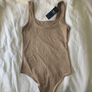 Tan bodysuit